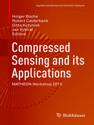 cover image of Compressed Sensing and its Applications